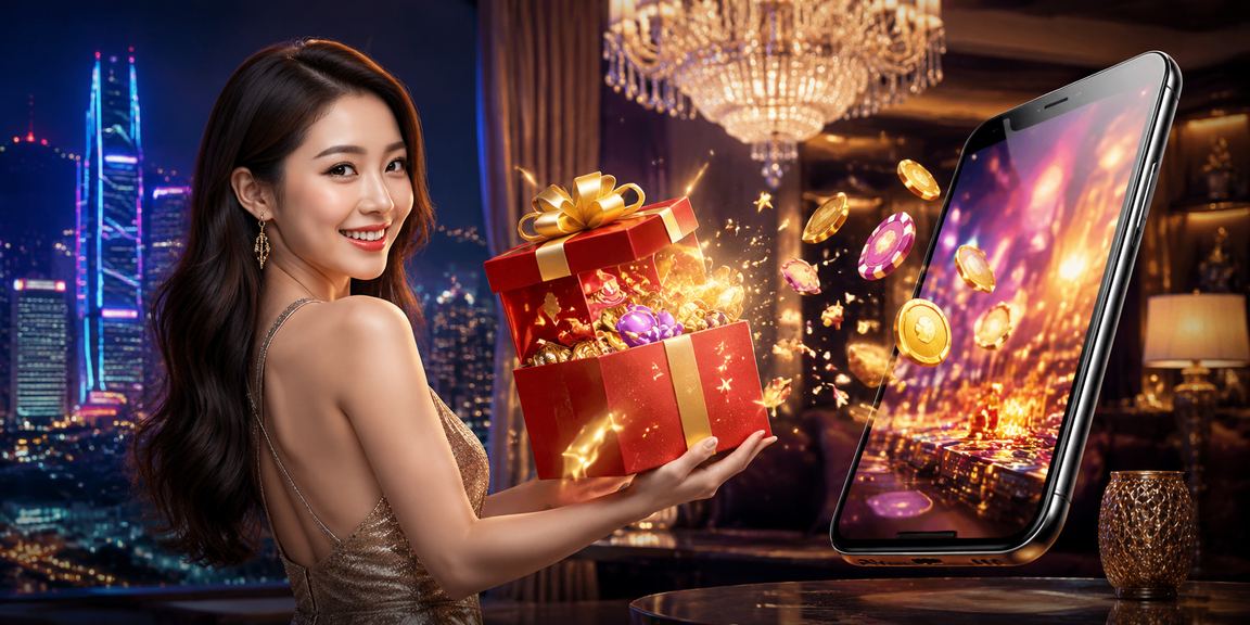 Người dùng tại Hồ Chí Minh trải nghiệm casino trực tuyến trên điện thoại di động với ánh đèn neon